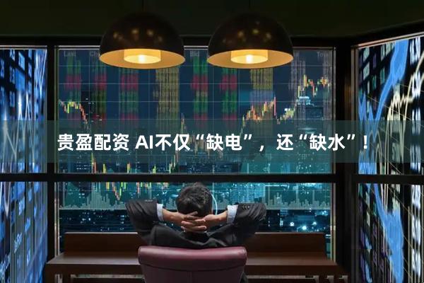 贵盈配资 AI不仅“缺电”，还“缺水”！